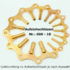 Brass Winding Key for Table and Wall Clocks – 21 Sizes