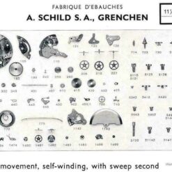 Watch Parts AS 1361, AS 1475, AS 1525, AS 1560, AS 1676, AS 1710, AS 1681 – Adolph Schild – image 15