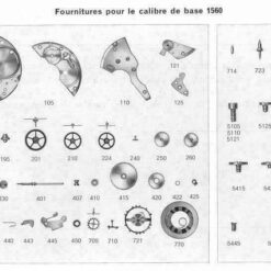 Watch Parts AS 1361, AS 1475, AS 1525, AS 1560, AS 1676, AS 1710, AS 1681 – Adolph Schild – image 18