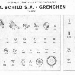 Watch Parts AS 1361, AS 1475, AS 1525, AS 1560, AS 1676, AS 1710, AS 1681 – Adolph Schild – image 19