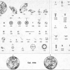 Watch Parts AS 1361, AS 1475, AS 1525, AS 1560, AS 1676, AS 1710, AS 1681 – Adolph Schild – image 21