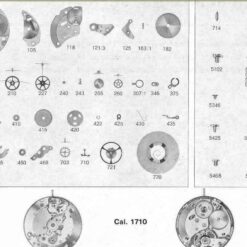 Piezas de reloj AS 1710 AS 1711 AS 1736 AS 1820 AS 1860, AS 1900, AS 1920 repuesto – imagen 16