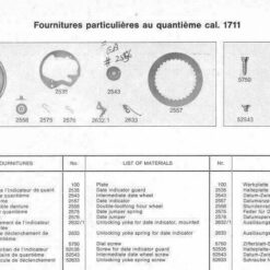 Piezas de reloj AS 1710 AS 1711 AS 1736 AS 1820 AS 1860, AS 1900, AS 1920 repuesto – imagen 17