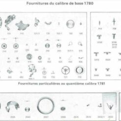 Piezas de reloj AS 1710 AS 1711 AS 1736 AS 1820 AS 1860, AS 1900, AS 1920 repuesto – imagen 21