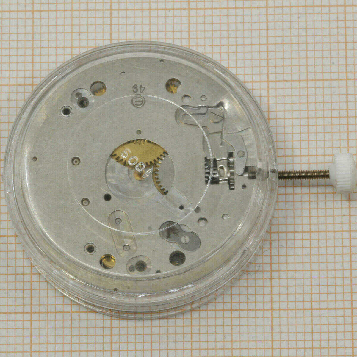 Movimiento de cuerda manual EBOSA 49 NOS Swiss made #12