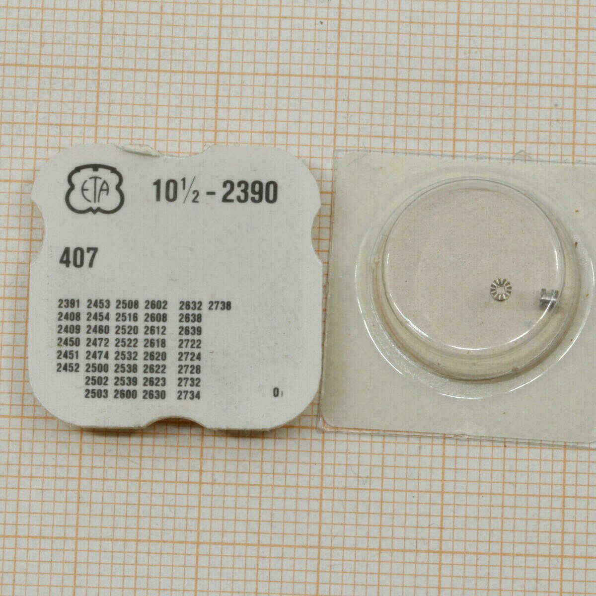 ETA Part 407 SCHIEBETRIEB, clutch wheel, pignon coulant ETA watch parts 407