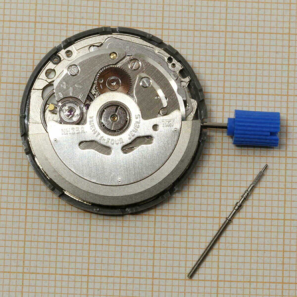 Seiko SII NH 35A Automatik Uhrwerk, Seiko NH35A Automatic Movement – Bild 4
