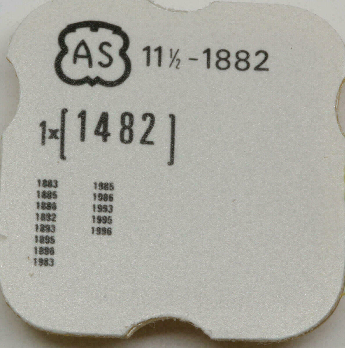 AS 1882 Watch Parts 201, 227, 1141/1, 1428, 1480, 1482, 1488, 1496 – image 4