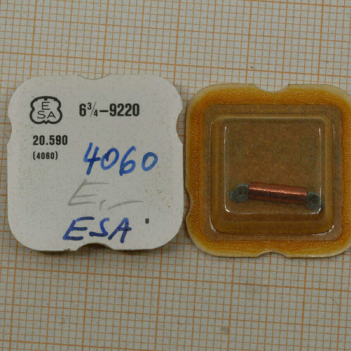 ETA / ESA Quartz Spare Parts for ETA 2640, 2641, 2890, 2892, 9180, 9220 – NOS