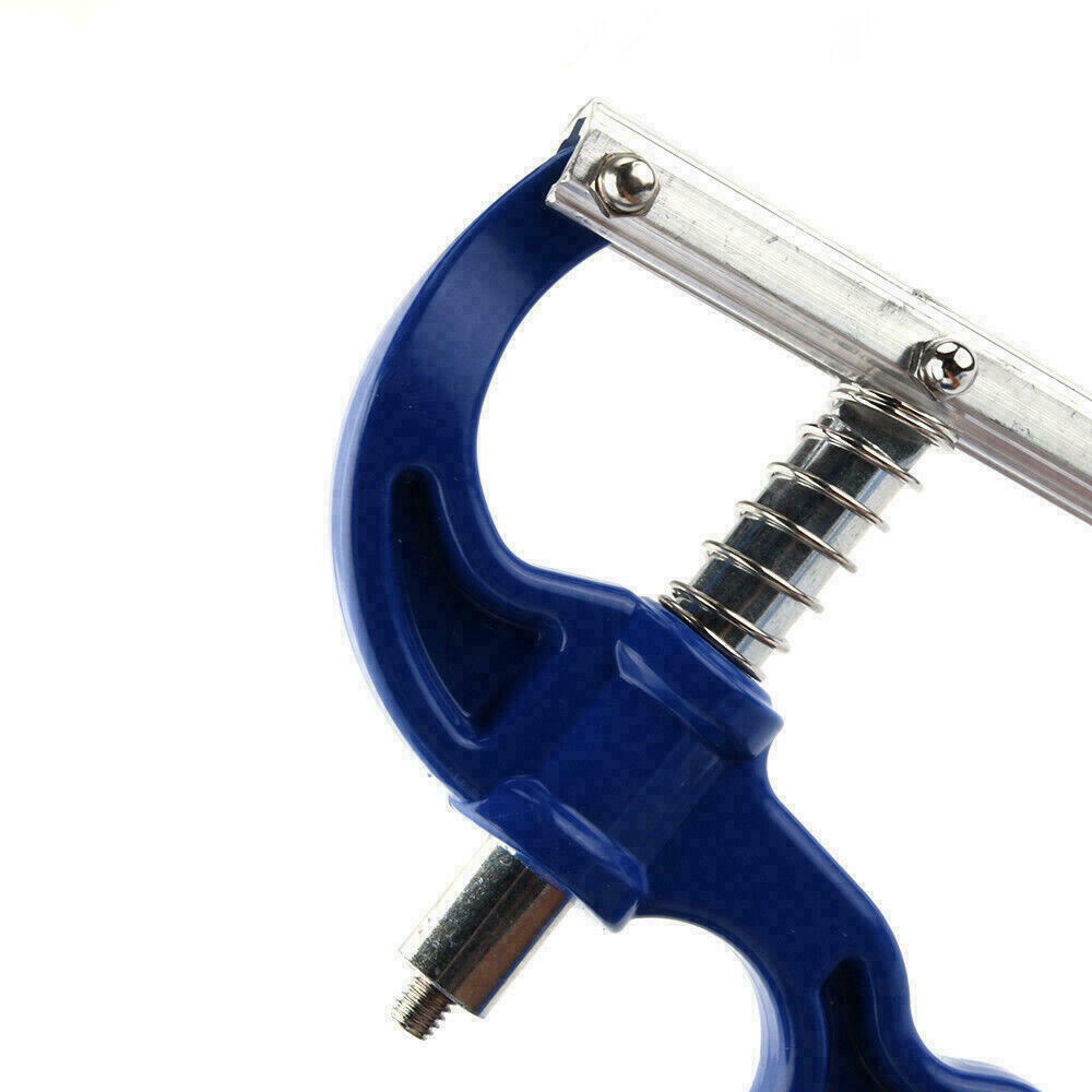 Glaspresse Pressstock für Gehäuse + Gläser zwölf Einsätze Gehäuseschließer NEU – Bild 3