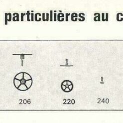 Piezas de reloj Standard, ST 69, ST 69-21, ST 69N, ST 691, ST 974, ST 1800, ST 97 – imagen 4