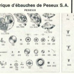 PESEUX Uhrenersatzteile 7001, 7000, 7060, 7040, 7020, 140, 170, 180, 320, 330, 340