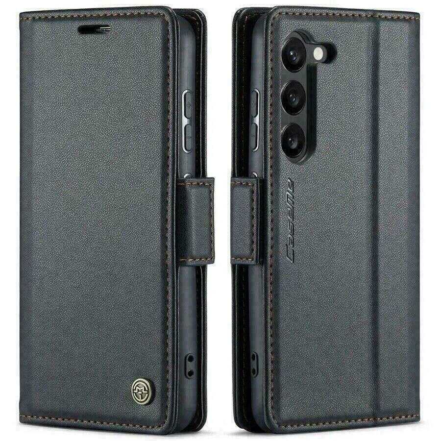 Custodia per cellulare RFID in pelle, custodia protettiva a portafoglio, iPhone Samsung – immagine 2