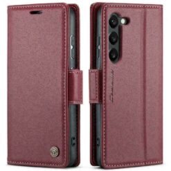 Custodia per cellulare RFID in pelle, custodia protettiva a portafoglio, iPhone Samsung – immagine 4