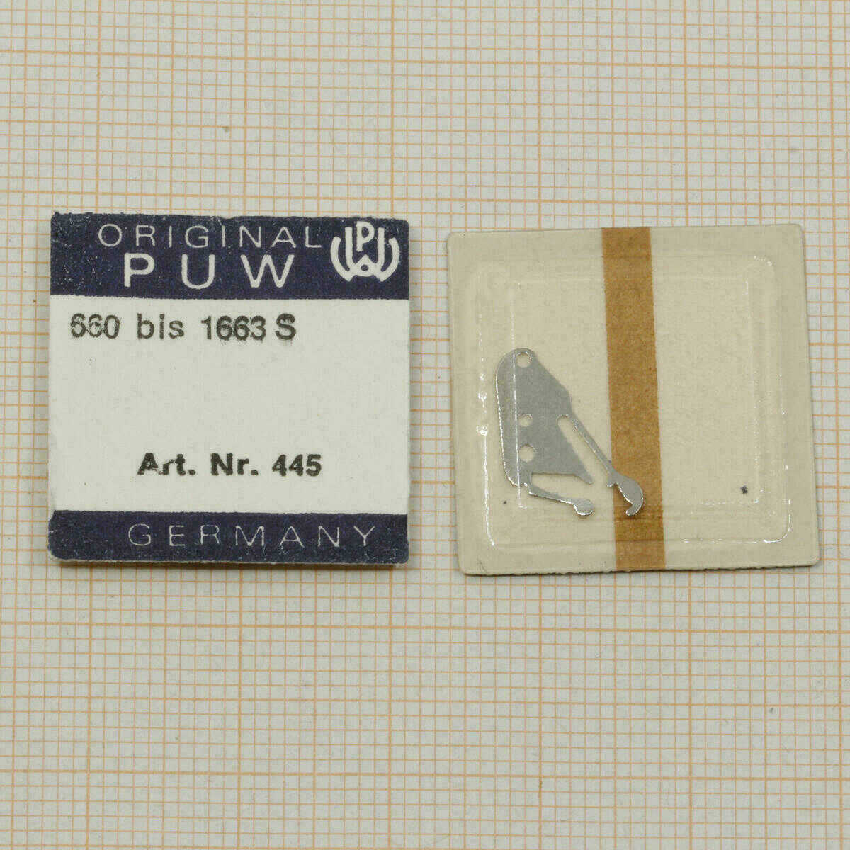 PUW Uhrenersatzteile, PUW Watch Spare Parts, 1428, 1491, 1500, 2785 #2 WZ