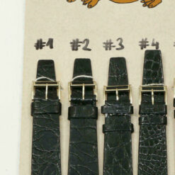 Uhrenarmband Uhrband Krokodilband Echt Kroko 17 18 19mm Vintage Alligator Strap