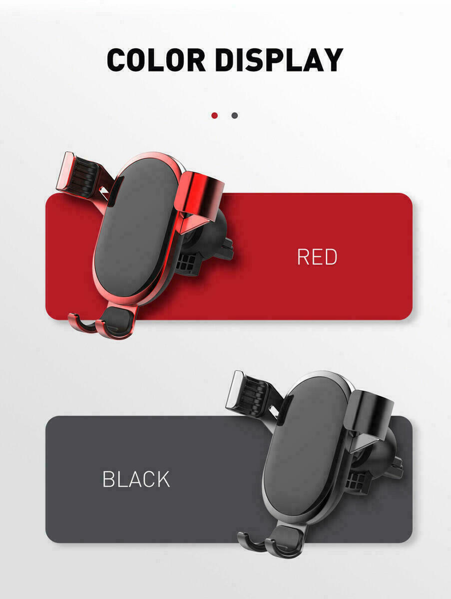 Supporto per cellulare, supporto auto Gravity per griglia di ventilazione 2 – immagine 4