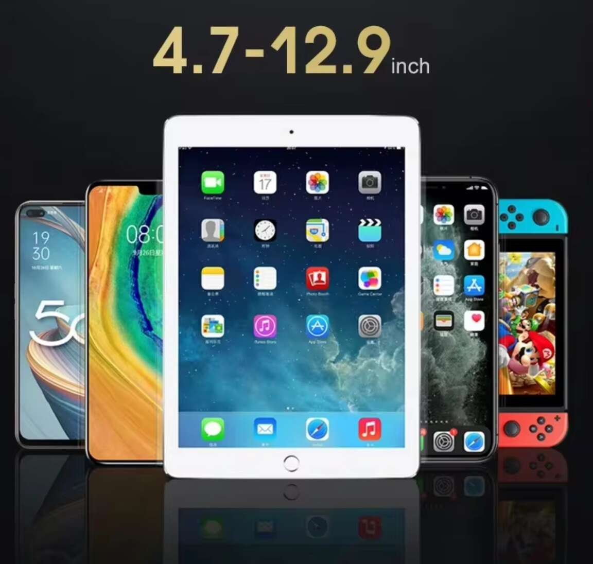 Support de tablette pour voiture universel â appui-tĂȘte â pour iPad, Galaxy, Switch â neuf â image 2