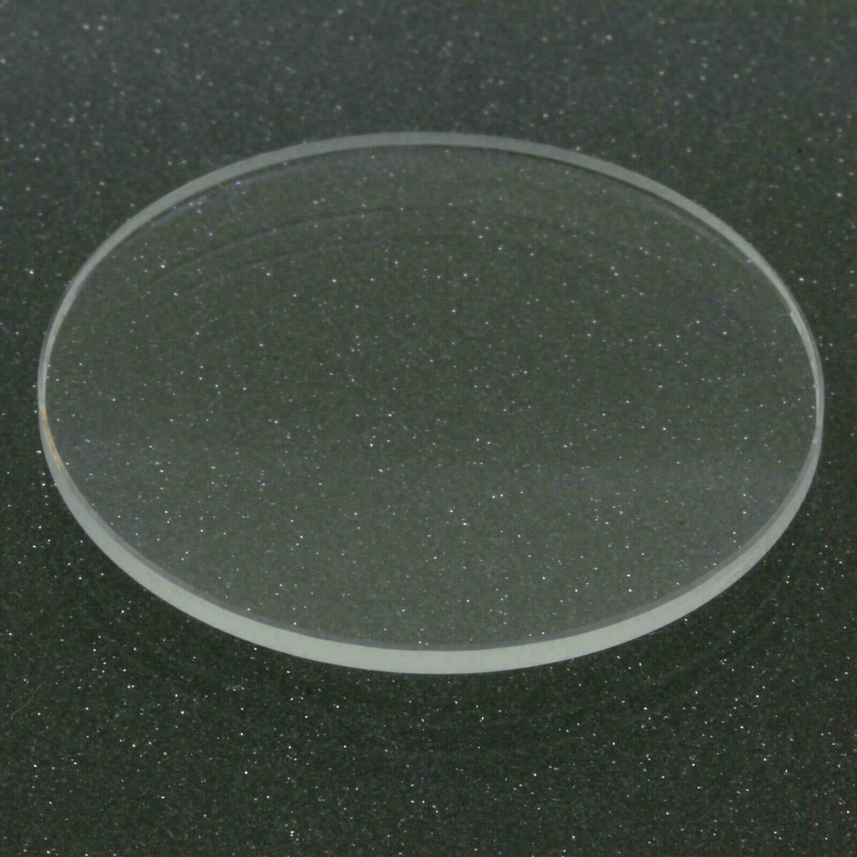 Uhrenglas Ersatzglas Gewölbtes Mineralglas 1,5mm Ø45-60 double domed Watch Glass – Bild 4
