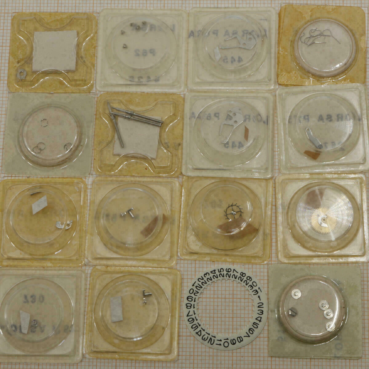 LORSA P62, LORSA 75 piezas de repuesto para relojes LORSA P62A, P75A tirete – imagen 2