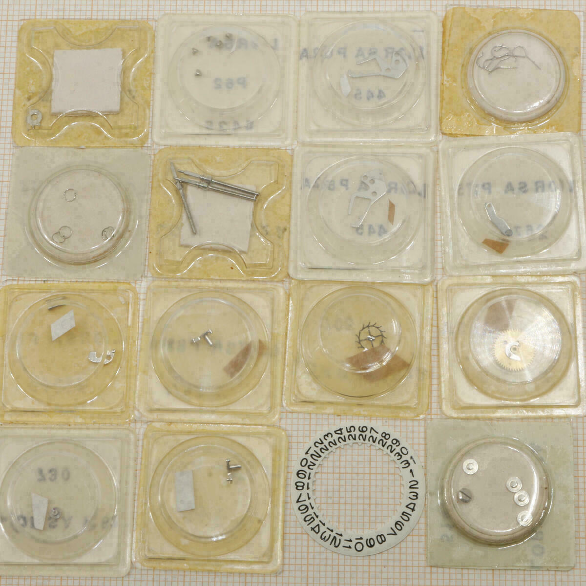 LORSA P62, LORSA 75 piezas de repuesto para relojes LORSA P62A, P75A tirete – imagen 3
