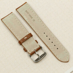 Uhrenarmband Leder Armband 22mm echt Leder Uhrband #Hellbraun Kroko Prägung (Kopie) – Bild 5