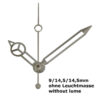 Mercedes Watch Hands Set for ETA 2824-2