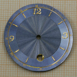 Zifferblatt für Eta 955.414; Ø 30.0mm; DIAL Ziffernblatt Esfera BLAU #42