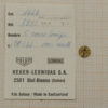 HEUER 1666 Part 8051 Minutenzählrad – NOS
