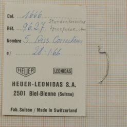 HEUER CAL. 1666 PART No 9627 Stundenkorrektur Sperrfeder NOS~ HEUER Monte Carlo