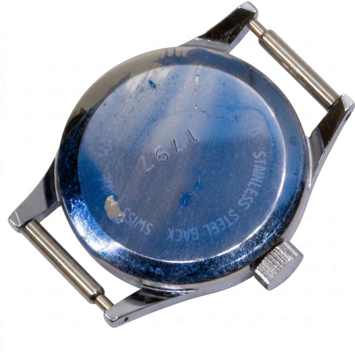 Uhrengehäuse ETA E61.031 F03.105, 956.032, Poliert, Watch Case, Boîte, Swiss NOS – Bild 5