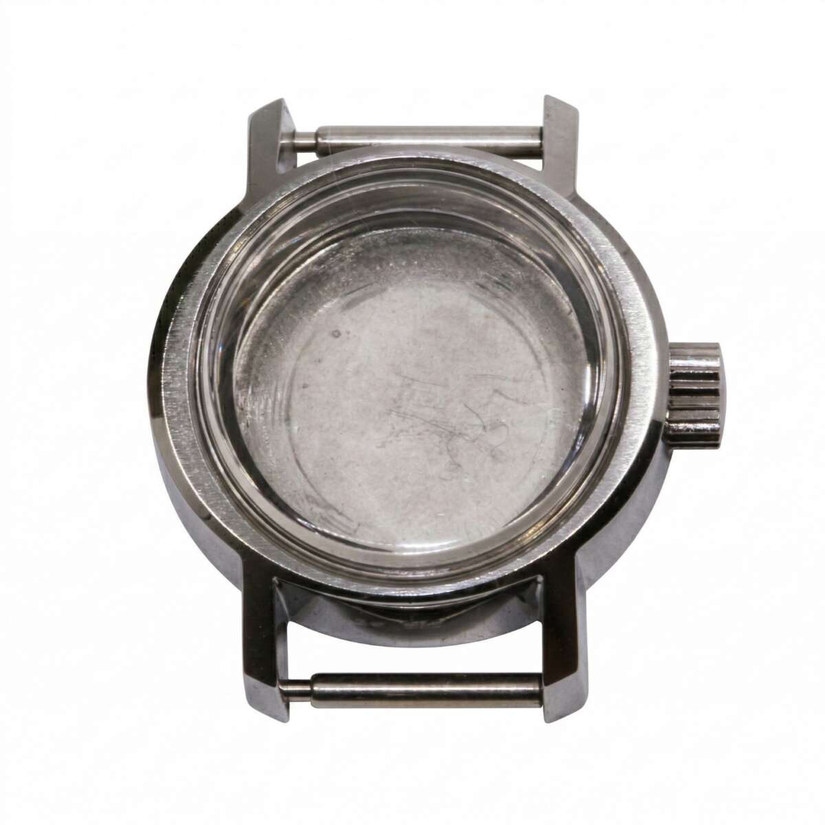 Caja de reloj ETA 2650 2651 2670 2671 | ovalada, pulida, Swiss, NOS – imagen 3