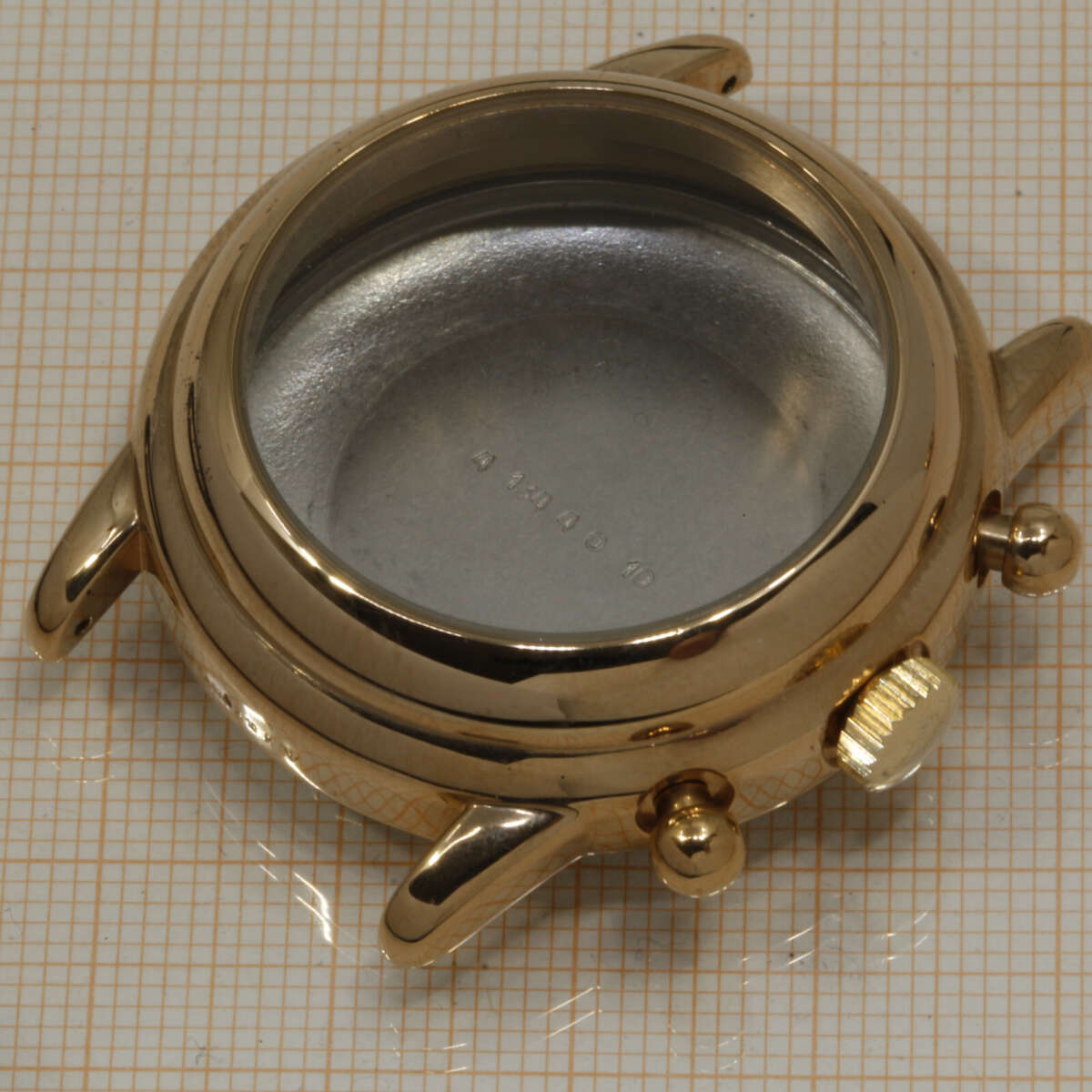 Cassa per orologio per ETA Valjoux 7750 cronografo 36,5mm vintage SWISS – immagine 2
