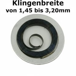 Zugfeder Aufzugfeder Armbanduhr Taschenuhr Mainspring 1,40-3,20mm Uhrenteile #2 – Bild 2