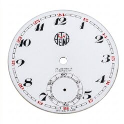 Taschenuhr-Zifferblatt für UNITAS 498 Ø37mm SWISS