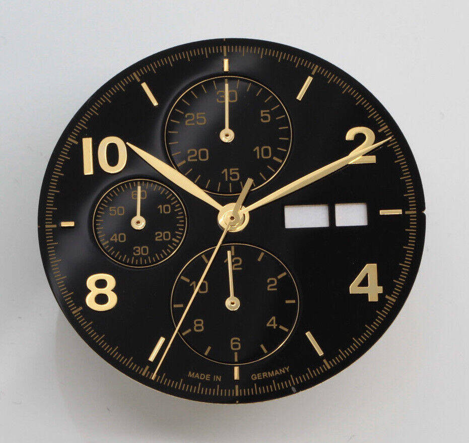 Dial and Hands Set for Eta Valjoux 7750 30.8 and 34.8 mm Cadran 4 Variants - NEW