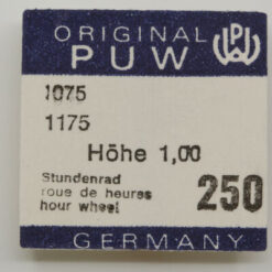 Roue des heures PUW 1075 – Part 250, pour PUW 1175 – NOS