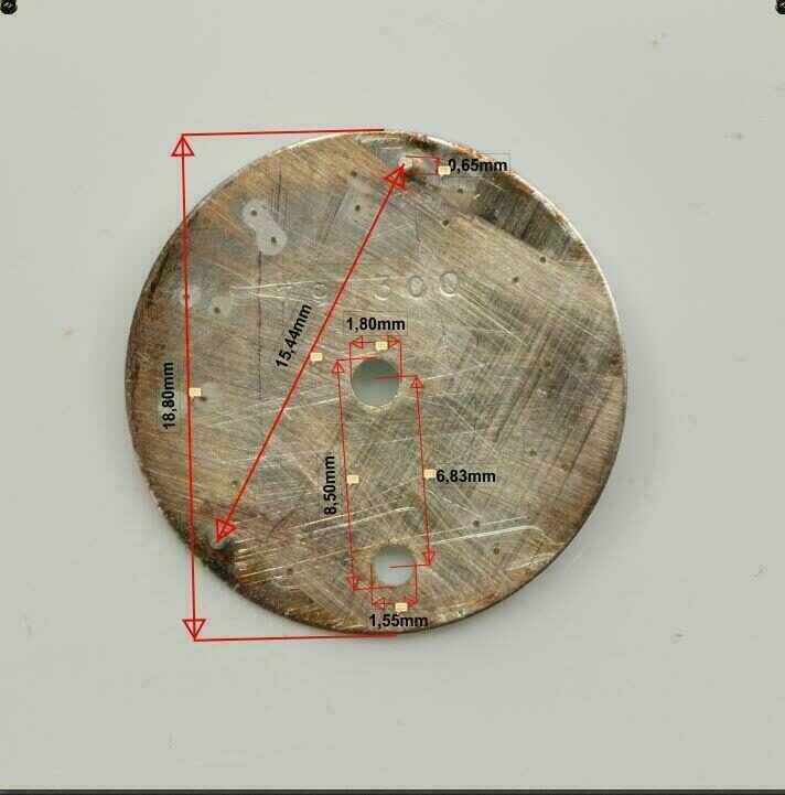 10 Dials for Quartz Movements 18,80mm Cadran Esfera - GERMANY - UNBRANDED - #9 – image 4