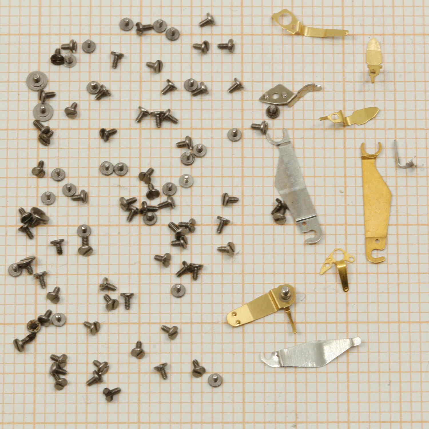 10x Batteriebügel und 100x SchraubenHalte Bügel, battery clamp spring and screw