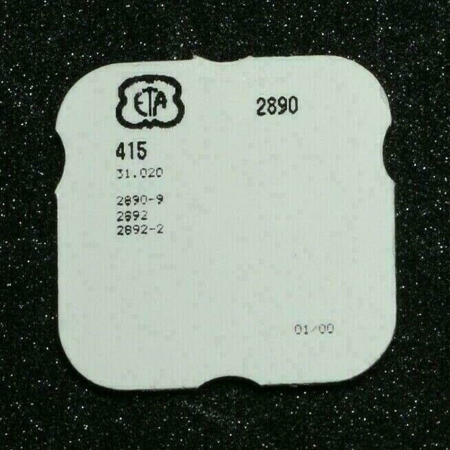 ETA 2890 Sperrad, Ratchet Whell, Part # 415, ETA 2892, ETA 2892-2, 2890-9 NOS – Bild 2