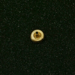 Langhals Krone Aufzugskrone ohne Dichtung vergoldet 4.5 bis 6 mm watch crown – Bild 3