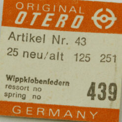 OTERO 22 PART439 Wippklobenfeder Ressort de bascule OTERO 25 27 125 127 251 44 – Bild 2