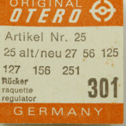 OTERO 25 PART 301 Rücker, Raquette Regulator OTERO 156 37 39 40 44 46 70 792 441 – Bild 2