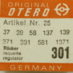 OTERO 25 PART 301 Rücker, Raquette Regulator OTERO 156 37 39 40 44 46 70 792 441 – Bild 4