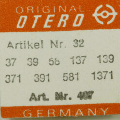 OTERO 37 PART 407 Kupplungstrieb, Pignon coulant OTERO 39 58 40 41 45 56 62 162 – Bild 2