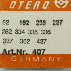OTERO 37 PART 407 Kupplungstrieb, Pignon coulant OTERO 39 58 40 41 45 56 62 162 – Bild 8