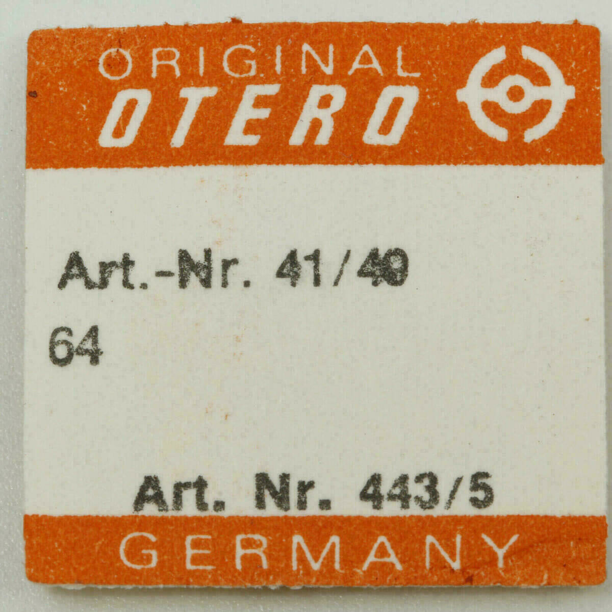 OTERO 37 PART443 & 5443 Winkelhebel, setting lever tirette OTERO 62 64 39 58 262 – Bild 10