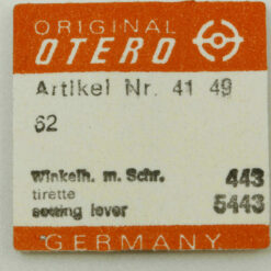 OTERO 37 PART443 & 5443 Winkelhebel, setting lever tirette OTERO 62 64 39 58 262 – Bild 8