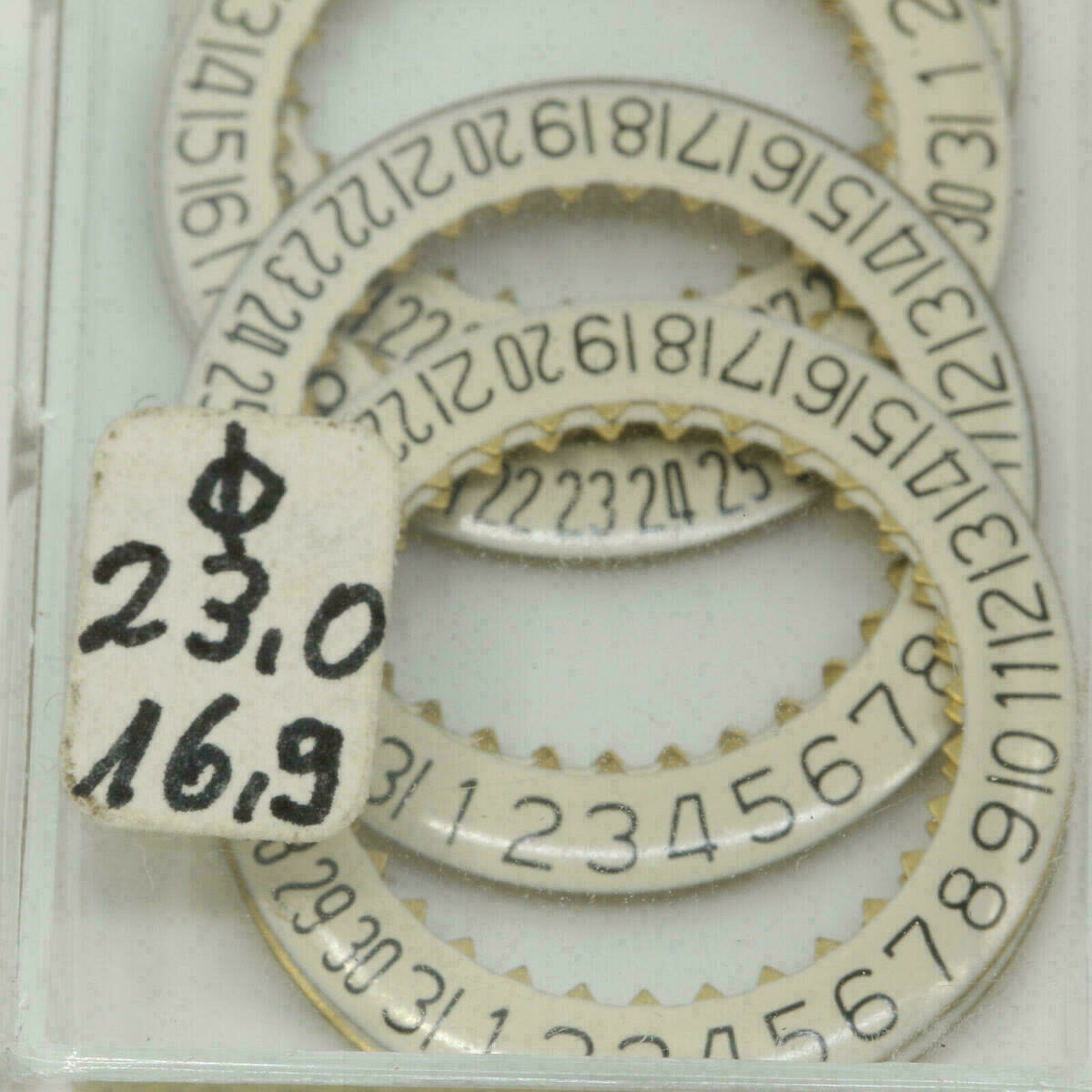 OTERO 412 PART 2557 Datumscheibe Datumanzeiger Date Dial Disc – Bild 6