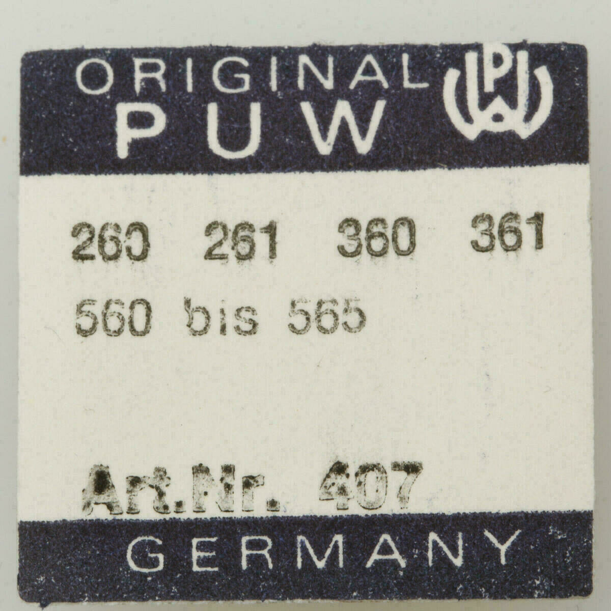 PUW 560, PART 407 Kupplungstrieb, clutch wheel PUW 562, 564 565, 1560 1562 1564 – Bild 5
